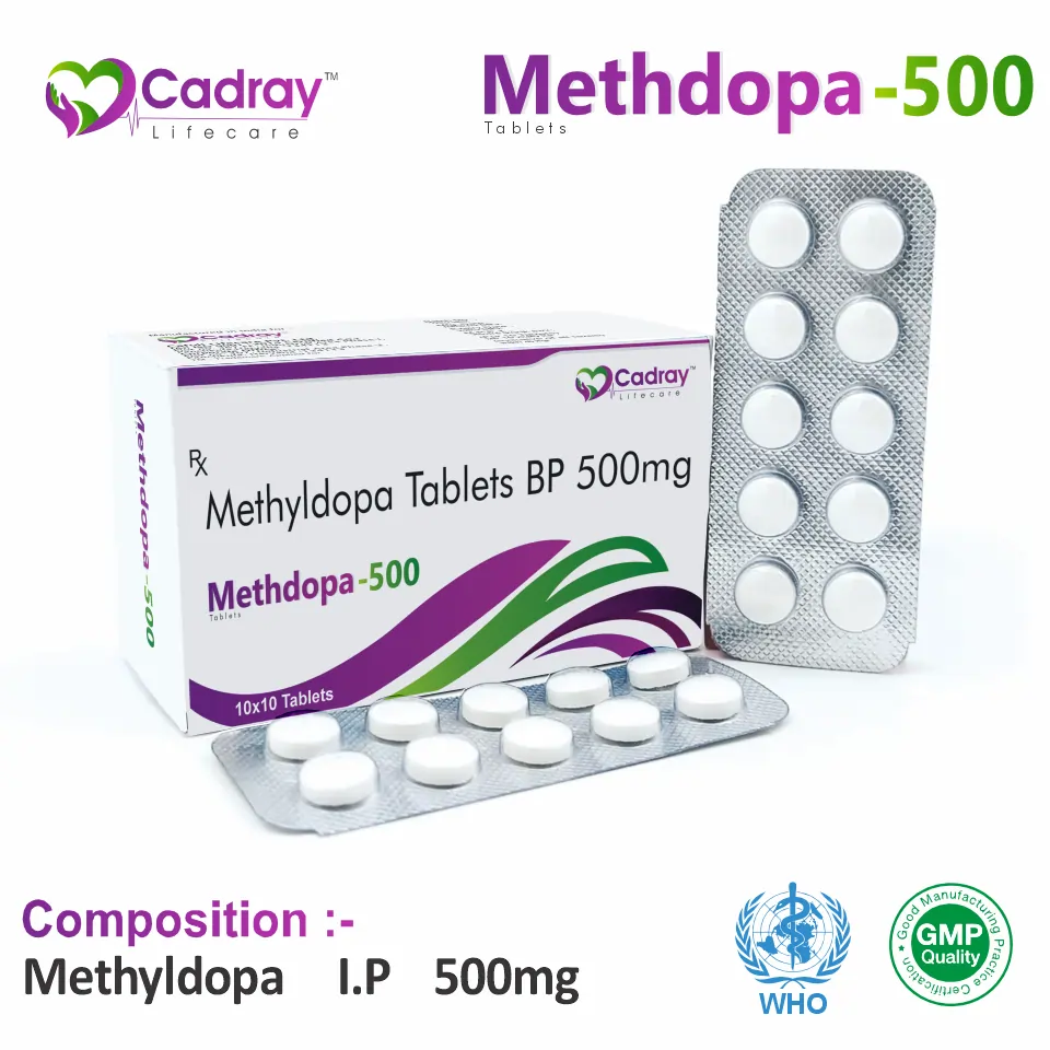 Methyldopa 500 mg Tablet PCD Pharma Franchise